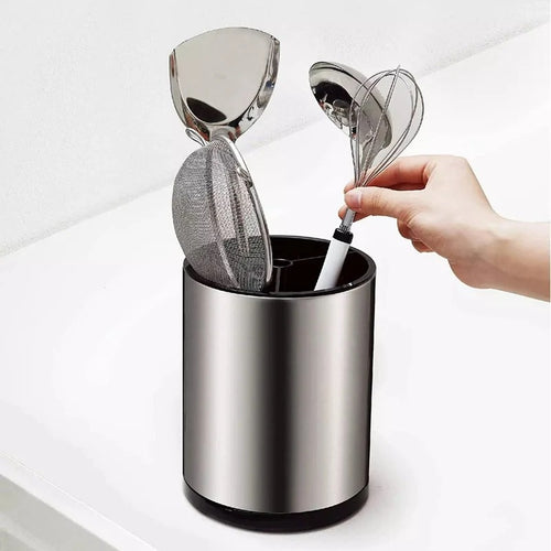 Stainless Steel Rotating Storage Bucket