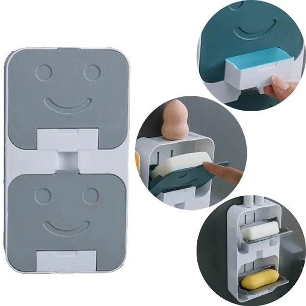 Flip Lid Drain Soap Box