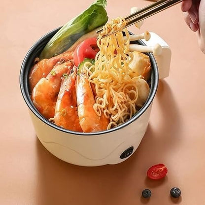 Electric Mini Cooking Pot with Lid